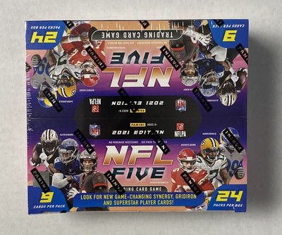 2021 Panini NFL Five TCG Factory Sealed Box