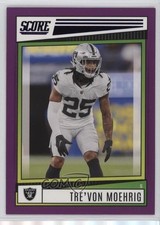 2022 Score Purple Trevon Moehrig Tre'von Moehrig #130 0ka4