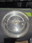 Towle 11" Diameter Fluted Rim Sandwich Solid Sterling Silver Plate - 426 Grams