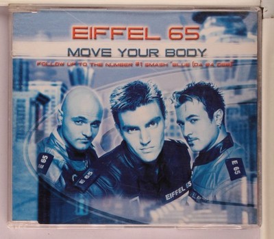 Eiffel 65 - Move Your Body (CD Single, 2000)