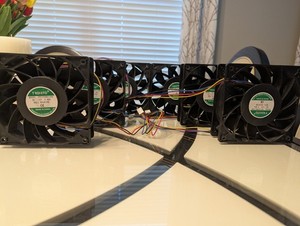 Lot of 6 TROHITO VD1238B12HH Server-Square Fans