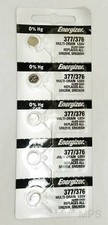 Energizer 377/376 SR626SW Silver Oxide Battery 1.55 Volt 5 Pk