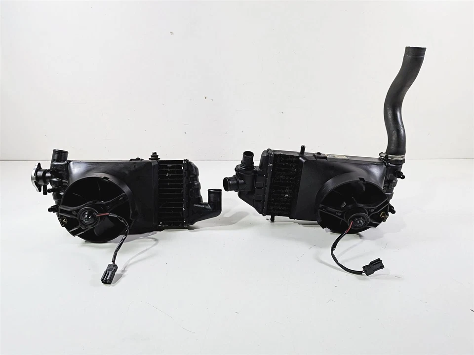 BMW K1200LT 89V3 2002 juego de radiadores y ventiladores izquierdo derecho 17111464875 17111465160 Foto 4 de 4