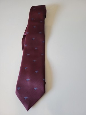Australia By John & Lois Kangaroo Print Burgundy