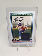 2023 USA Stars & Stripes Signature Materials #SM-BT Brady Tygart /200
