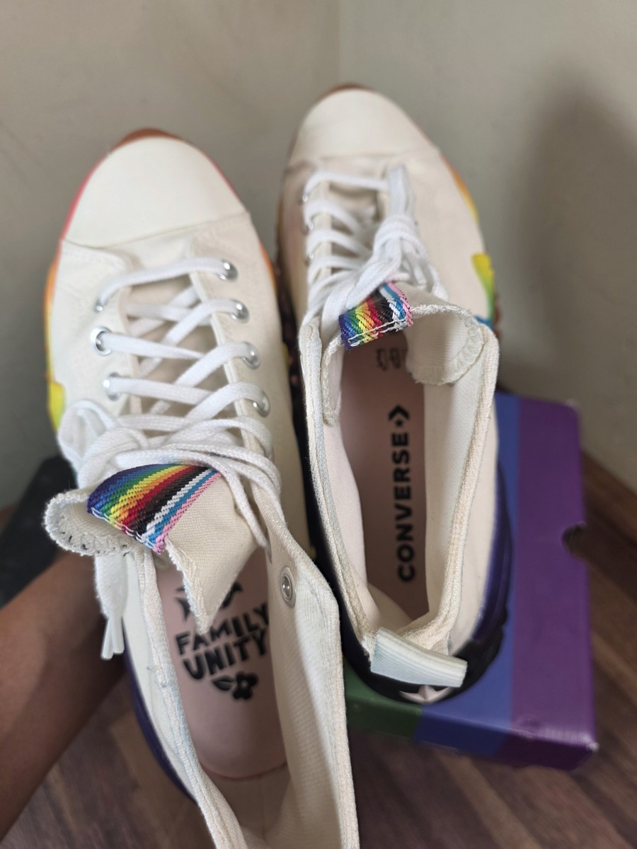 Size M10/W11.5 Converse Run Star Motion Platform High Unisex  display picture 1