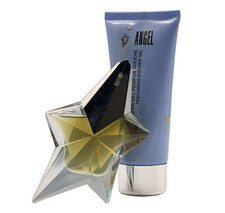 Angel Perfume by Thierry Mugler 2 pc Set-0.8 oz EDP Spray+3.4 oz Shower Gel