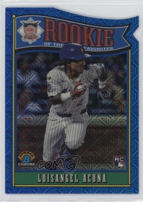 2025 Bowman Mega Box Blue Mojo Refractor 102/150 Luisangel Acuna Acuña RC 1nc5