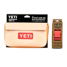 YETI Sidekick Dry 1L Gear Pouch – Peach Beekeeper Retired Color – Includes Strap