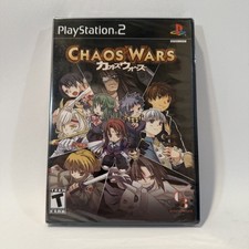 Chaos Wars PS2 Sony O3 Entertainment Tactical JRPG Strategy Video Game Sealed