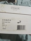 COACH WOMENS US 11 ROXIE BABY BROWN CALF LEATHER SANDALS NWT — photo 5