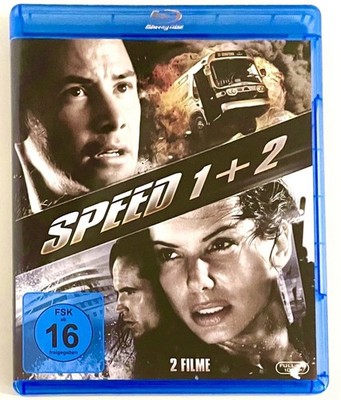 SPEED 1 + Teil 2 Cruise Control - 2-Filme Double Feature - Seltene OOP Blu-ray