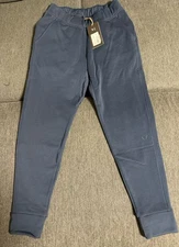 Velocio Recon Merino Crew Sweat Pant Size Womens Small, Navy