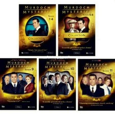 Murdoch Mysteries Ultimate Collection Seasons 1-11 DVD 