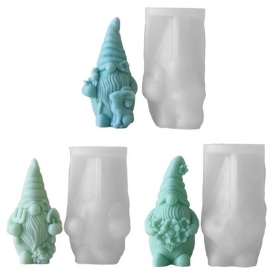 3D Dwarf Pattern Resin Mold Handmade Art Supplies Suitable for Room Decorations