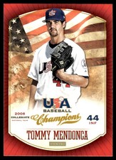 Tommy Mendonca 2013 Panini USA Baseball Champions #66 MLB READ FREE SHIPPING