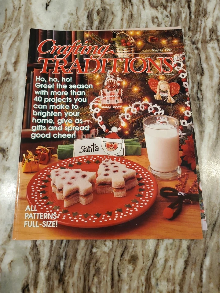 Lot Of 3 Crafting Traditions Magazines Nov/Dec '97 And '98, Jan/Feb '99 - Image 2 of 4