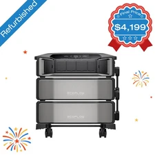 EcoFlow DELTA Pro Ultra 12kWh Power Station Lifepo4, Certified Refurbished