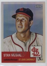 2022 Topps Chrome Platinum Anniversary Refractor Stan Musial #9 HOF 0q0