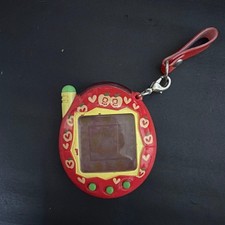 Bandai Keitai Kaitsu Tamagotchi Plus Red Series Apple Red Akatama Game Used