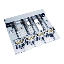 Bassgitarre Brücke 4 Saiten Musikinstrument Reparatur Stabil Ersatz