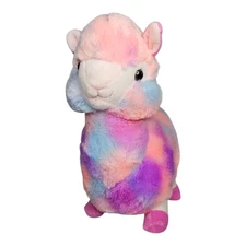 2018 Kellytoy Pastel Pink Blue Llama 12" Plush