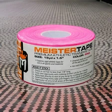 15YD PREMIUM ATHLETIC TRAINER'S TAPE - 1.5" Meister Sports Coach Tape