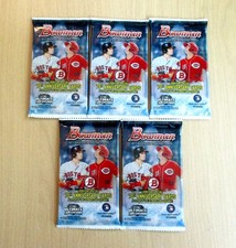 2017 Bowman baseball 5-pack sealed lot Aaron Judge RC? Acuna? Vlad Guerrero JR?