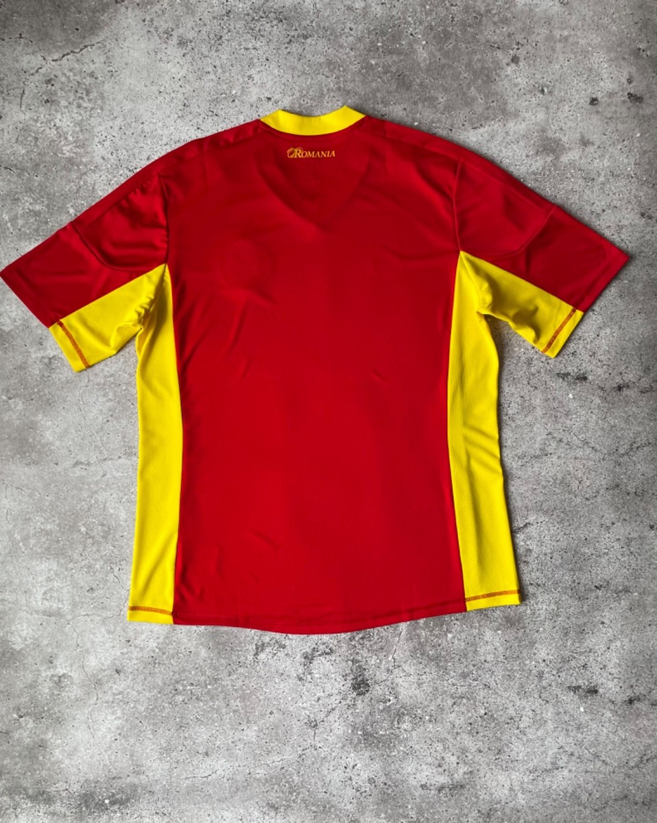 Adidas Romania National Team 2012-2014 Home Player Issue Jersey