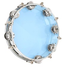 Adjustable Double Row 10in Percussion Jingles Tambourine For Party WFKF