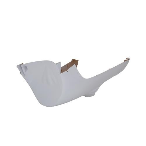Bas de caisse MBK Nitro blanc carénage inférieur scooter Aerox 50cc 1997-2012