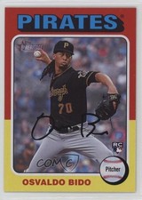 2024 Topps Heritage Rookies Osvaldo Bido #496 1gj7