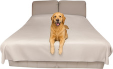 Thin Reversible Waterproof Protective Cover or Liner for Bed or Couch, for Dogs