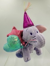 The Disney Store Winnie the Pooh Pooh Party Birthday Balloons Plush 7" Heffalump
