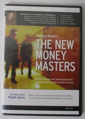 Anthony Robbins; The New Money Masters Interview With FRANK KERN (2009 - DVD/CD)