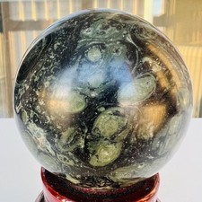 Sfera di cristallo di diaspro Kabamba naturale Kambaba Rock Agata Minerale Reiki 1,2 libbre