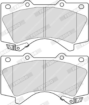 Für LEXUS LX, TOYOTA COROLLA Liftback, COROLLA Station Bremsbeläge (Satz) - Bild 6 von 6