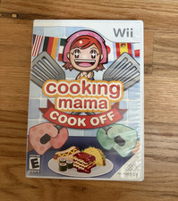 Cooking Mama: Cook Off Nintendo Wii 2007 Majesco NTSC-U/C E Manual Multiplayer