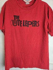 Vintage Y2k Cute Lepers Band T-shirt Size Med Punk Mod Power Pop Vespa Briefs
