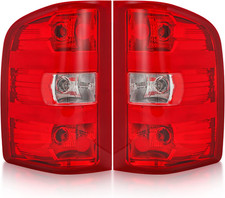 2007-2013 Silverado 1500 2500HD 3500HD Tail Light Assembly Compatible Replacemen