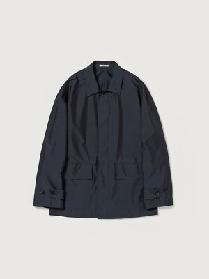 AURALEE FINX POLYESTER WEATHER CHAMBRAY BLOUSON from Japan AURALEE FINX POLYESTER WEATHER CHAMBRAY BLOUSON from Japan