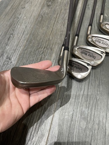 Taylormade Ti Bubble 2 Set Of Irons 4-9 Irons R80 Bubble 2 Shaft - Picture 12 of 19