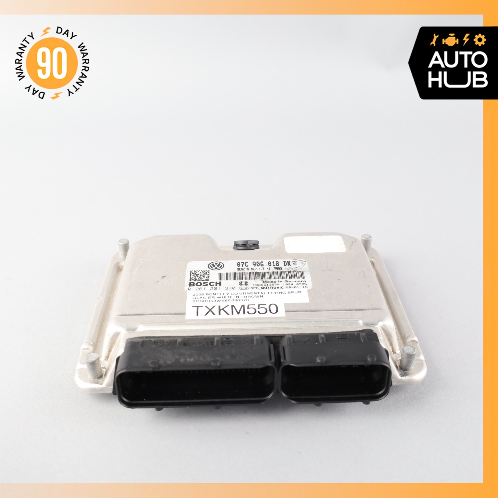 2006 Bentley Continental Flying Spur 6.0L W12 Engine Control Module ECU OEM 58k