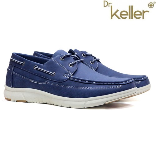 Mens Dr Keller Smart Boat Deck Casual Walking Driving Shoes Loafers Moccasins - Picture 2 of 24
