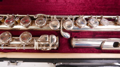 Flute Jupiter Model JFL 511 II Silver Student Flute with Hard Case - Picture 6 of 24