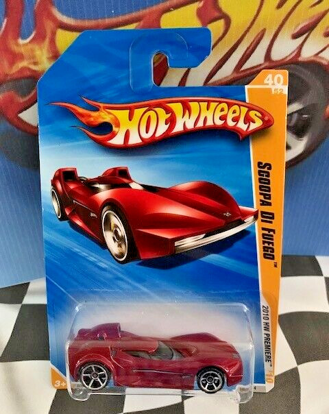 Hot Wheels 2010 HW Premiere 040 Scoopa Di Fuego Red OH5