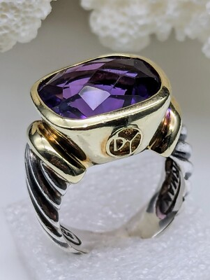 Amethyst David Yurman Estate Sale David Yurman 14K Yellow Gold