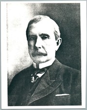 JOHN D. ROCKEFELLER Sr THE SELF MADE MAN PORTRAIT IN 1895 VINTAGE PHOTO PRESS