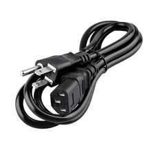 5ft AC Power Cord Cable For Dell ST2220L ST2010 LCD Monitor 3-Prong Lead Wire