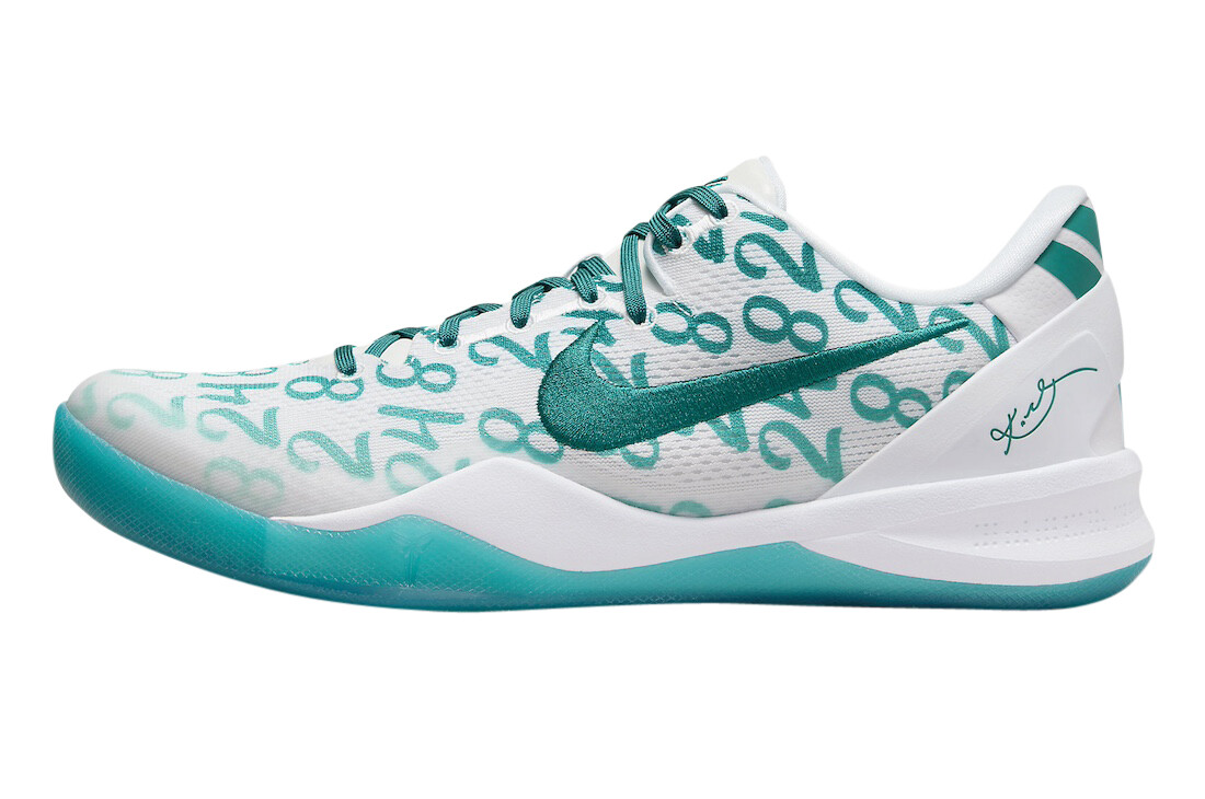 Nike Kobe 8 Protro White/Radiant Emerald/White 2024 FQ3549-101 | eBay